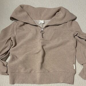 Varley quarter zip sweatshirt